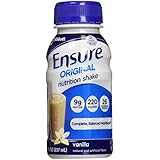 Ensure Nutrition Homemade Vanilla Milkshake, 8 fl. oz. Bottles, 30 Count