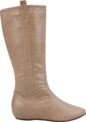 WILD DIVA Candies Flat Womens Boots