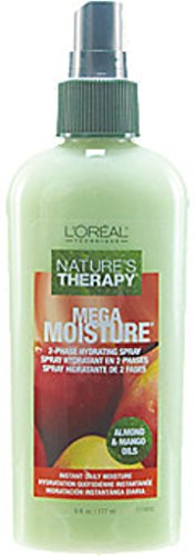 L'Oreal Nature's Therapy Mega Moisture 2-Phase Hydrating Spray, 6 oz