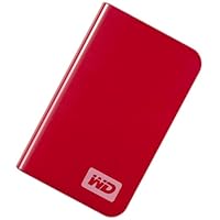 Western Digital My Passport Essential 160 GB USB 2.0 Portable External Hard Drive (Cherry Red)