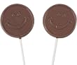Chocolate Smiley Lollipop - Gluten Free, Nut Free, Milk Free