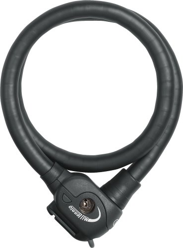 Abus Bicycle Lock 896 / 110 Ec Texkf Mini Phantom, 17 mm / 110 cm, Black