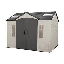 Hot Sale Lifetime 60005 8-by-10-Foot Outdoor Storage Shed with Windows, Skylights, and Shelving