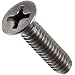 Stainless Steel Machine Screw, Flat Head, Phillips Drive, #2-56, 3/16" Length (Pack of 100)