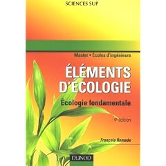 El�ments d'�cologie : Ecologie fondamentale
