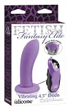 Pipedream Products Fetish Fantasy Elite 4.5 Vibrating Dildo, Purple