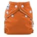 FuzziBunz Perfect Size Cloth Diaper, Kumquat, Medium 15-30 lbs