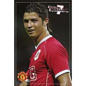 Cristiano Ronaldo (Smile) Sports Poster Print - 24
