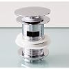 Basin Clicker Waste Slotted Chrome