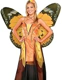 Adult Orange Butterfly Costume with Wings