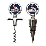 St. Louis Cardinals Wine Stopper and Corkscrew Set