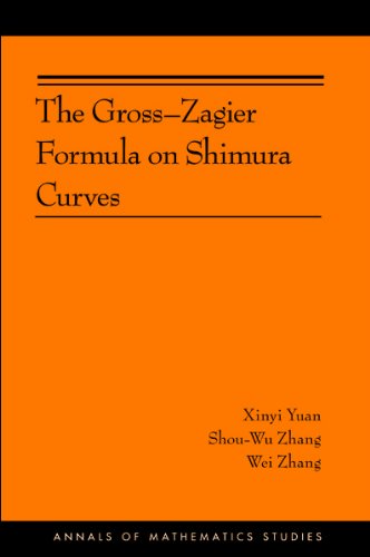 The Gross-Zagier Formula on Shimura Curves (Annals of Mathematics Studies)
