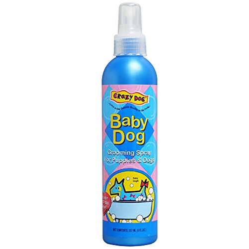 Crazy Dog Baby Powder Grooming Spray 8oz dfadffasdfafasf