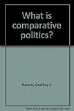 What is comparative politics?