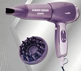 Black & Decker 1800W PX1800 Powerful Hair Dryer With Diffuser (220v) NOT FOR USA
