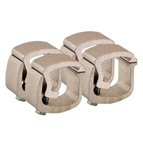 API AC101P4 Mounting Clamps for Truck Caps / Camper Shells (Set of 4)