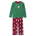 Boys' Cherokee&reg; Pajama Set - Green Penguin