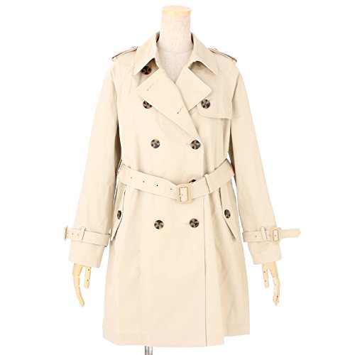 (プレフェリール) ＰＲＥＦＥＲＩＲ スプリング コート レディース ラグランスリーブ 膝丈 クラッシック L ベージュ