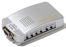 VideoSecu VGA2TV PC Laptop Mac Computor to TV Presentation Converter VGA to Video 1L7