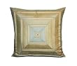 Rose Tree Berkshire Garden 20-Inch Square Mitered Silk Pillow, Green