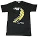 Impact Men's Velvet Underground Distressed Banana Short Sleeve Jersey T-Shirt