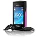 Sony Ericsson - Yendo - T�l�phone portable - EDGE / GSM / GPRS - Bluetooth - Noir + Coques arri�res - 1 Noir/1 Rose