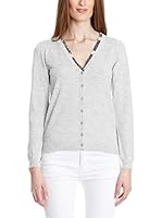 Assuili Chaqueta Punto (Gris Perla)