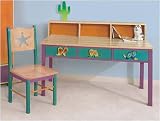 Tropical Sea Wooden Student Desk Chair