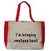 I'm bringing smallpox back Large BELLA TOTEBAG w/ pockets (Choice of Colors)