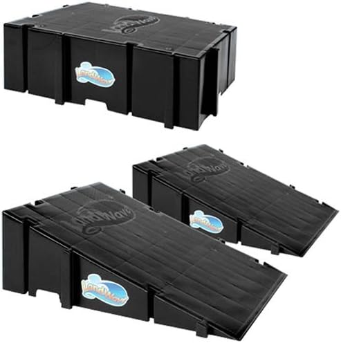LandWave LWSPB Starter Pack Set Of 2 Ramps And 1 Deck)