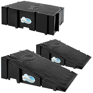 Landwave Skateboard Starter Kit with 2 Ramps and 1 Deck