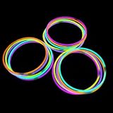 22" Glowsticks Light Stick Necklaces Mixed Colors (100 Necklaces)