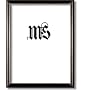 12x16 / 12'' x 16'' Frame for Picture Photo or Poster, Black & Gold, style #604