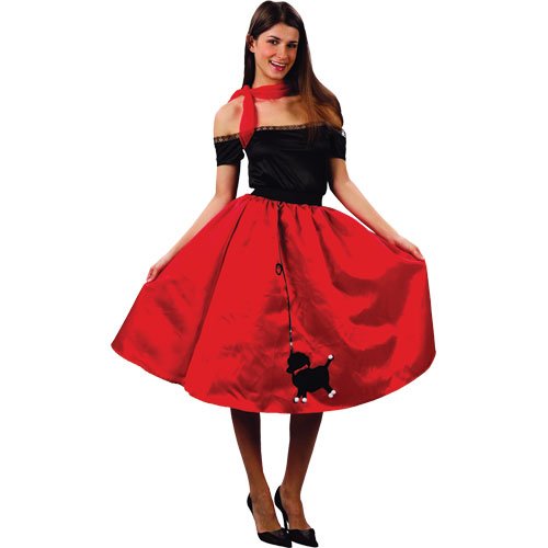 Fifties 50s Bopper Poodle Girl