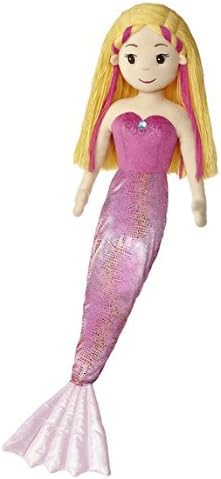 Marinna ~38" Plush: Sea Sparkles Mermaid Plush Doll Series - Standard Size Delivery Packaging [XL]