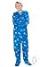 Footed Pajamas - Its A Snow Day Kids Fleece
