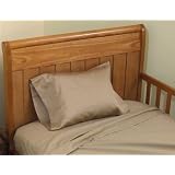 12x18 Pillowcase Travel/Toddler size 100% cotton Color: Camel