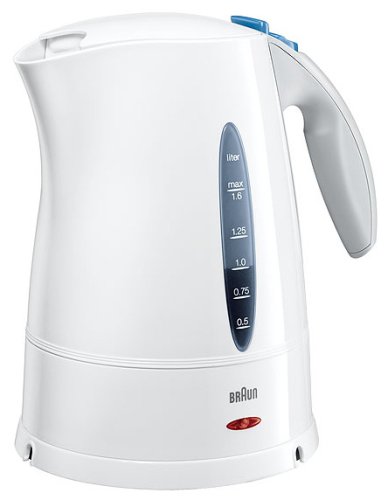 Braun WK210 Cordless Kettle 1.6 lt. 220 Volt - WILL NOT WORK IN THE USA