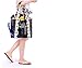 FGN beach bag, mesh beach tote bag pool handbag with pocket for women,kids toys