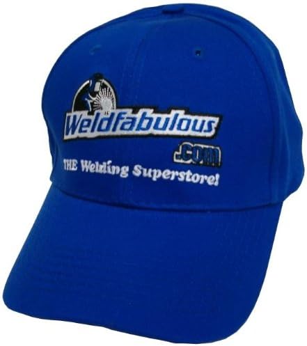 Weldfabulous.com 100 Cotton Sports Cap Blue Cap