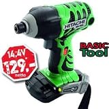 Eigenschaften AkkuLine  / Hitachi G 14DL Basic Akku-Winkelschleifer [Basic Winkelschleifer ohne Akku, Ladegerät, Koffer]