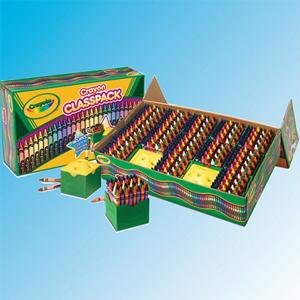 BIN528018 - Crayon Classpack Regular Size