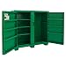 Greenlee 5660LH Utility Cabinet, 2 Door, Half Open, 56-Inch By 60-Inch By 24-Inch
