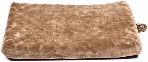 Creative Pet Group 21 x 14.5 x 2" Taupe Memory Foam Dog Bed for Kennel 24-Inch (See Size and Color Options)
