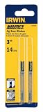 IRWIN 3071314 U Shank 3-1/4 10 TPI Bi-Metal Jig Saw Blade