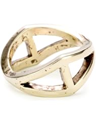 Low Luv by Erin Wasson Gold-Tone Triangle Ring