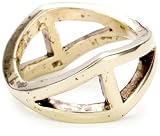 Low Luv by Erin Wasson 14k Plated Triangle, Ring 6
