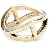 Low Luv by Erin Wasson 14k Plated Triangle, Ring 8