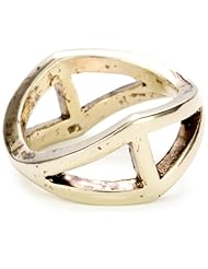 Low Luv by Erin Wasson Gold-Tone Triangle Ring