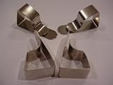 Nickel plated, set of 4